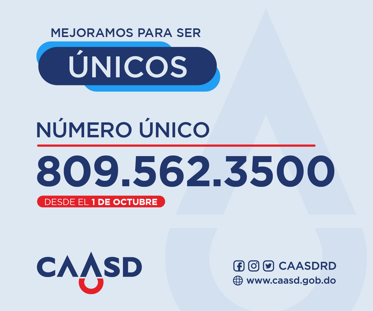 CORPORACIÓN DEL ACUEDUCTO Y ALCANTARILLADO DE SANTO DOMINGO (CAASD ...